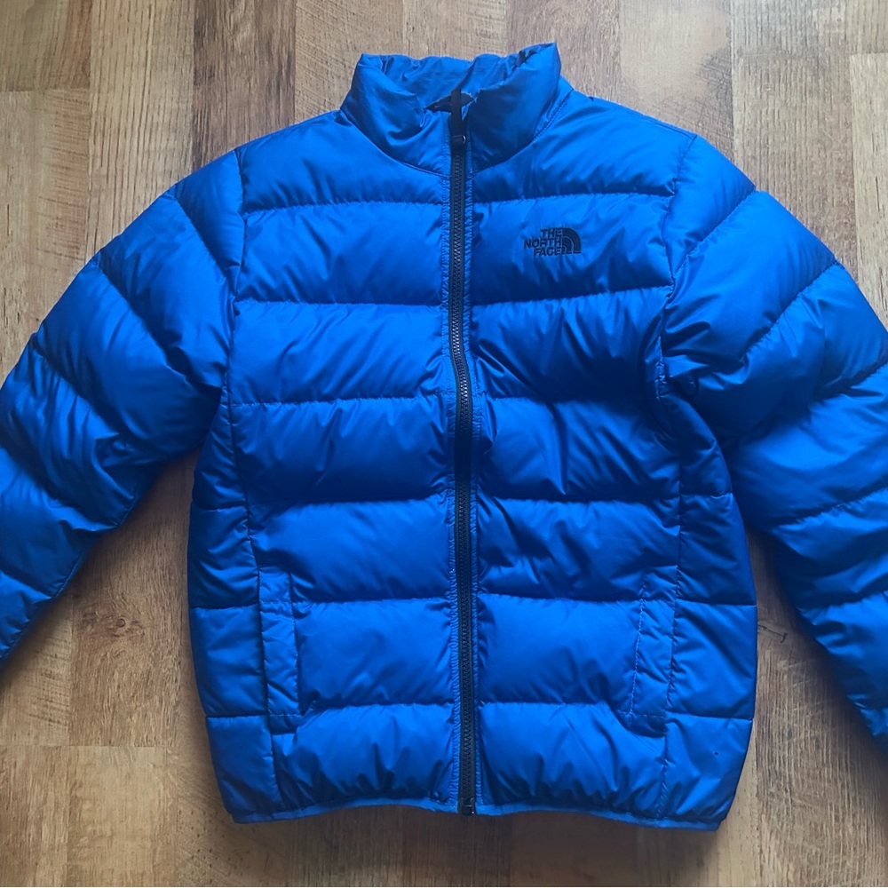 The North Face Kids Vibrant Blue Puffer Jacket